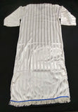 Hebrew Israelite Holy Garment w/ White, Gold or Silver Fringes