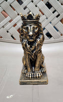 Crowned Lion of Judah Statue