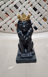 Crowned Lion of Judah Statue