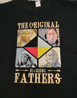 Hebrew Israelite "The Original Founding Fathers" T-Shirt  w/ Fringes