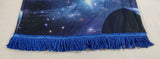 Hebrew Israelite 'Starry UFO Chariot' T-Shirt w/ Blue or Purple Fringes