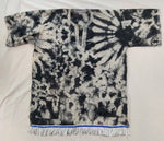 Batik Dashiki hebreo israelita con flecos blancos (azul)