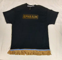 Hebrew Israelite Tribe of EPHRAIM T-Shirt w/ Premium Fringes