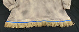 Hebrew Israelite Northern Kingdom Hooded Shirt w/ Gold or Suede Fringes