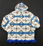 Northern Kingdom Hoodie with Fringes