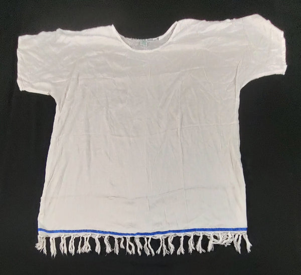 Hebrew Israelite Tunic with Knotted Fringes