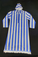 Camisa Dashiki bordada israelita hebrea con flecos dorados