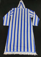 Camisa Dashiki bordada israelita hebrea con flecos dorados