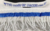 Hebrew Israelite Tank Top Shirt w/ Extra Thin Fringes (White)