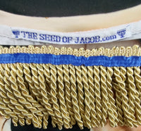 Hebrew Israelite Lion of Judah Sleeveless Shirt w/ Fringes