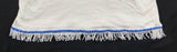 Hebrew Israelite Tank Top with Extra Thin Fringes (White)