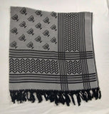 Hebrew Israelite Holy Menorah Headwrap/ Shemagh/ Scarf/ Shawl / Face Mask