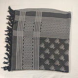 Hebrew Israelite Holy Menorah Headwrap/ Shemagh/ Scarf/ Shawl / Face Mask