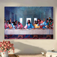 The Last Supper Wall Hanging (Wooden Framed)