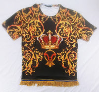 Hebrew Israelite 'Kingly Garment' T-Shirt w/ Fringes