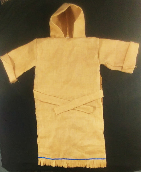 Hebrew Israelite 'Sackcloth and Ashes' Garment with Fringes