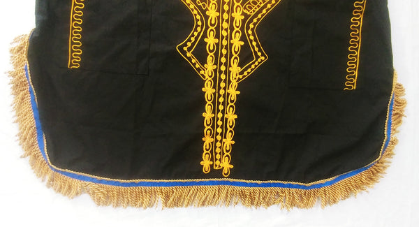 Custom Hebrew israelite apparel - Limited edition black 2xl red and gold  fringes $20 free shipping I'm a israelite.
