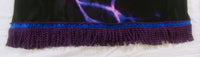 Camisa hebrea israelita (púrpura) León de Judá con flecos