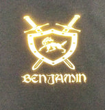 Hebrew Israelite Tribe of Benjamin T-Shirt w/ Premium Fringes