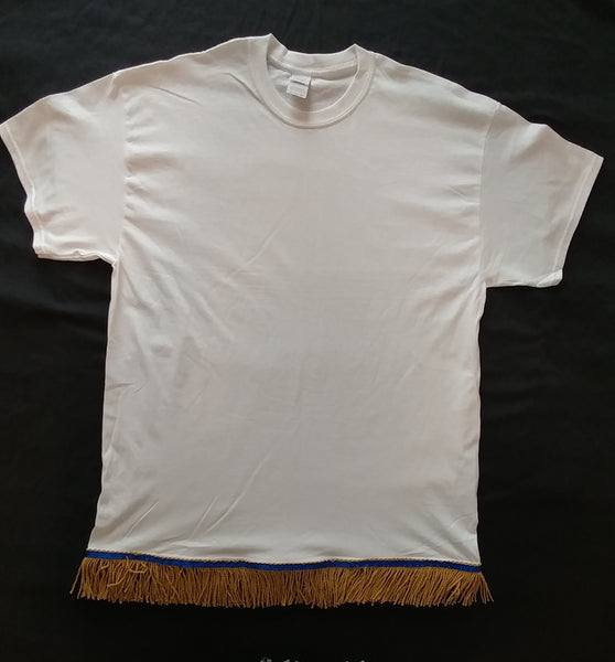 Hebrew Israelite T-Shirt w/ Premium White Fringes on Sale – The Seed of  Jacob.com