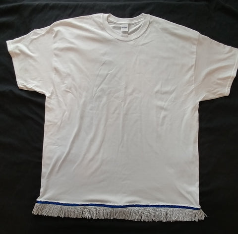 Hebrew Israelite T-Shirt w/ Premium White Fringes on Sale – The Seed of  Jacob.com