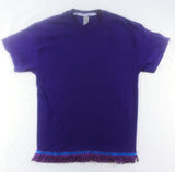 Hebrew Israelite (Purple) T-Shirt w/ Purple Fringes