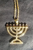 Hebrew Israelite Holy Menorah Pendant w/ Chain