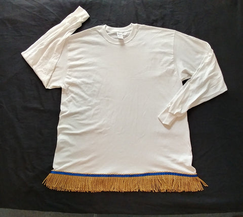 Hebrew Israelite T-Shirt w/ Premium Gold Fringes on Sale – The Seed of  Jacob.com