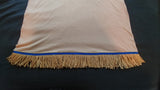 Hebrew Israelite T-Shirt w/ Gold Fringes - SIZE XL ONLY (TAN)