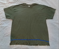 Camiseta hebrea israelita con flecos (oliva)