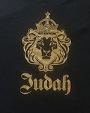 Camiseta hebrea israelita León de Judá con flecos premium