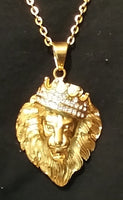 Hebrew Israelite Lion of Judah Pendant w/ Chain