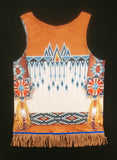 Hebrew Israelite Tribe of GAD Warrior Shirt (Tank-top) w/ Fringes