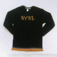 Hebrew Israelite (Long-Sleeve) T-Shirt w/ YHWH (in Ancient Hebrew) & Premium Fringes
