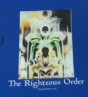 Camiseta con flecos "The Righteous Order"