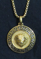 Hebrew Israelite Lion of Judah Pendant w/ Chain