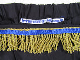 Hebrew Israelite Sunset Dress / Skirt with Gold Fringes