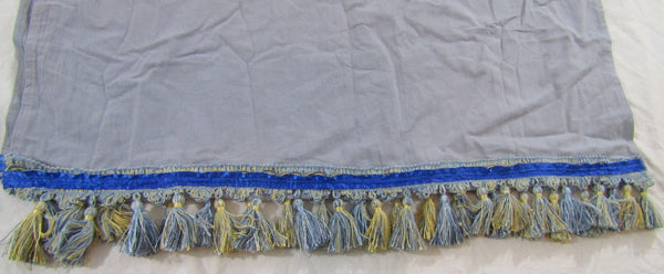 Hebrew garment handmade Linen with a cord of blue, tassels and Fringes