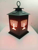 Holy Menorah Indoor/Outdoor Solar Lamp